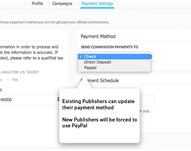 How To Guide How To Update My Payment Method Partnership Dashboard